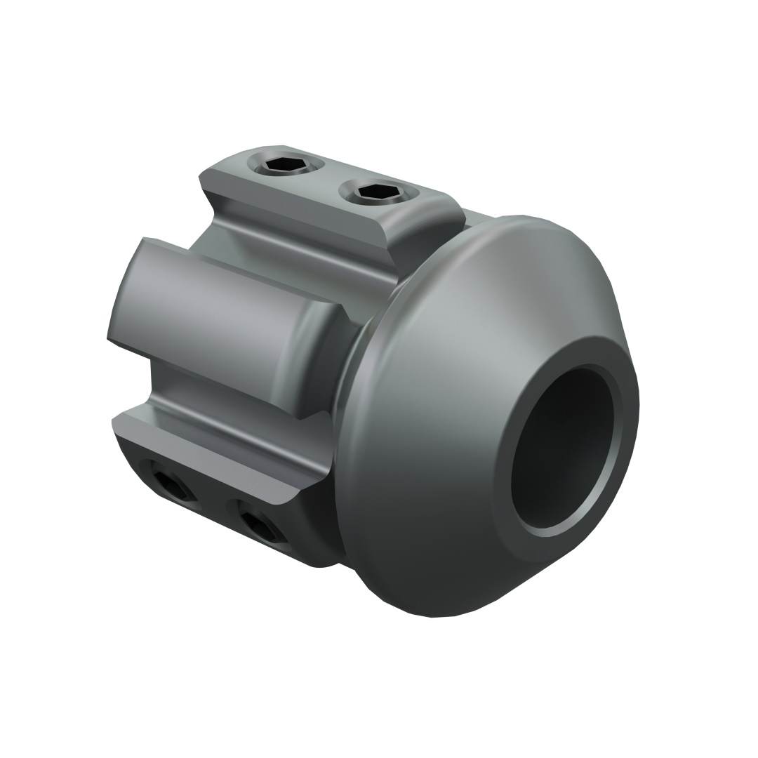 Pyörittäjä 12mm akselille, 6-lehtinen