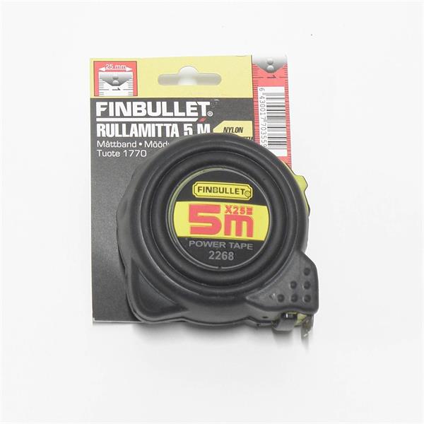 Rullamitta 5mx25mm Nylon