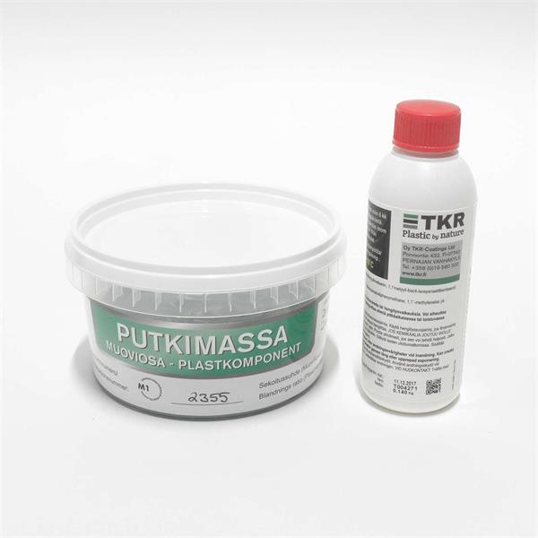 TKR-putkimassa, 330g, vaaleanharmaa