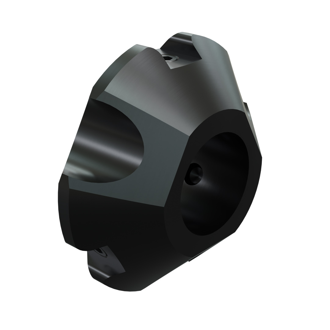 Kamerakeskittäjä 23/60mm, Ø23mm kamerapäälle, 3D